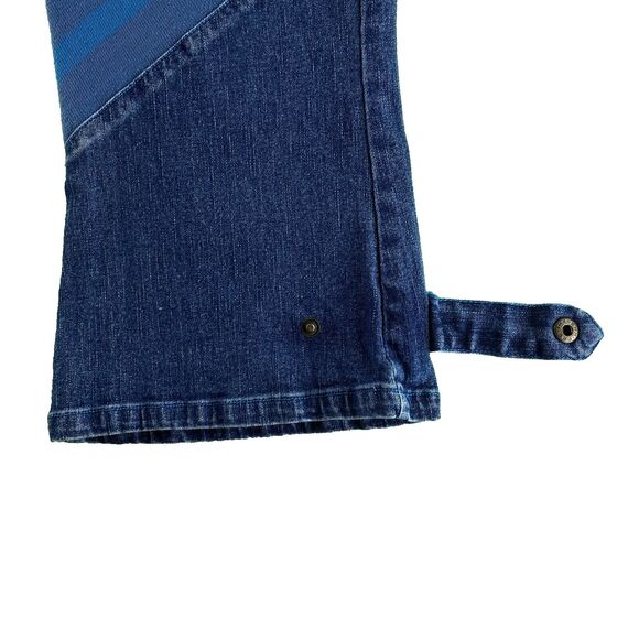 Vintage Von Dutch Y2K Womens 6 Jeans Cropped Wide Leg Skater Streetwear 2000s - Picture 7 of 15